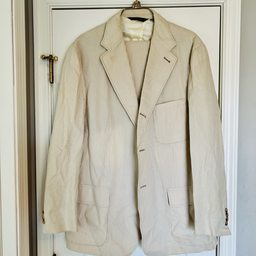 Polo Soft Seersucker Suit